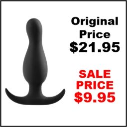 Anal Adventures Platinum Curve Plug